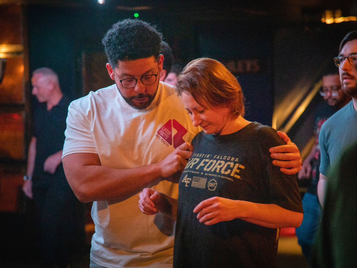 Latin Roots students training Salsa and Bachata technique in Edinburgh