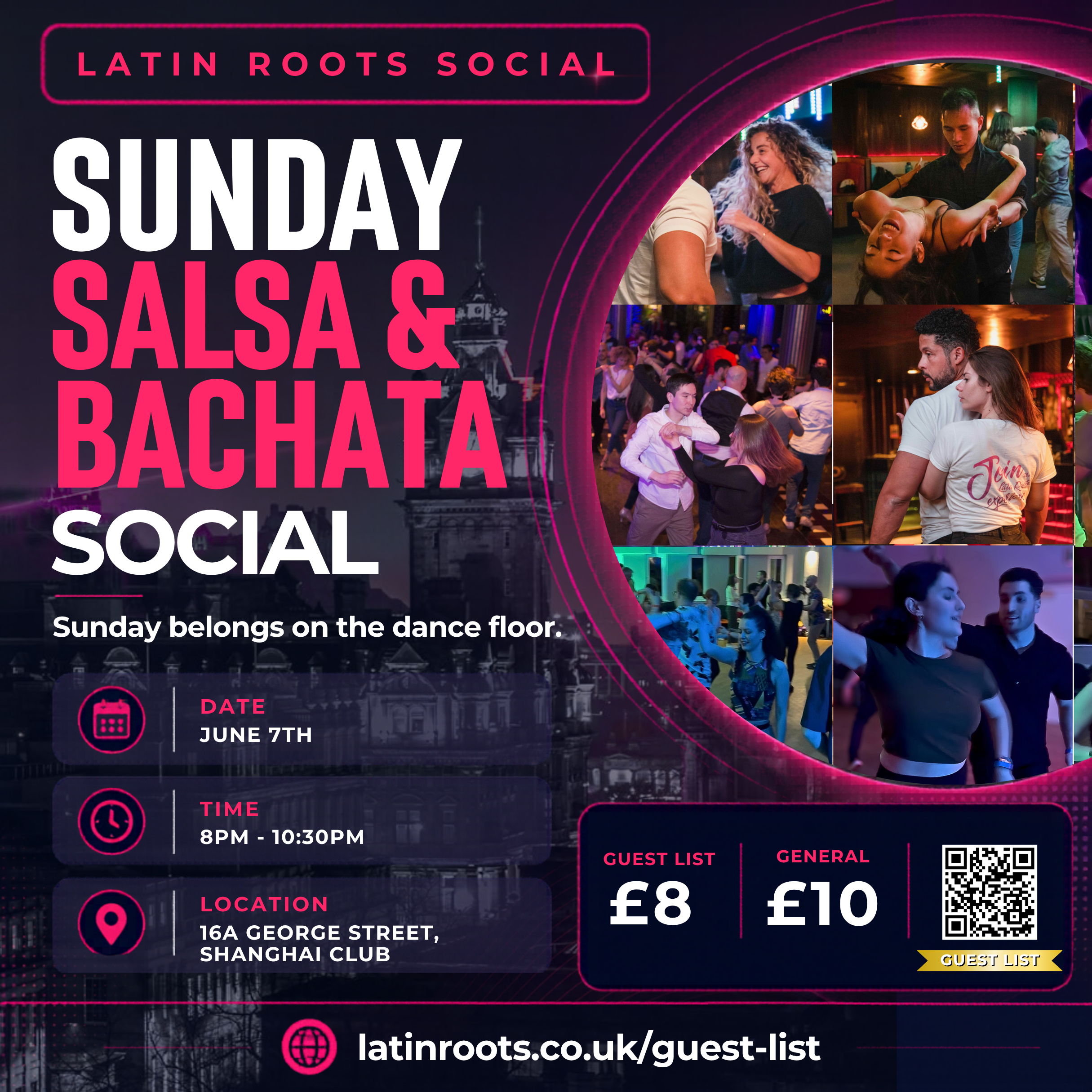 Latin Roots Social - Sunday Salsa and Bachata Social in Edinburgh