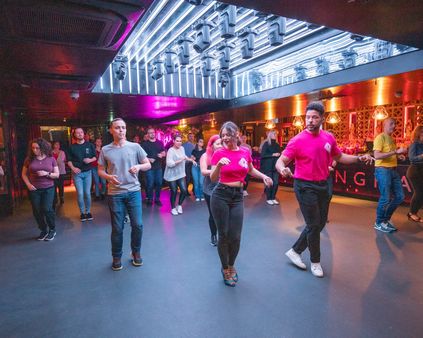 Salsa and Bachata class at Latin Roots Dance Academy in Edinburgh