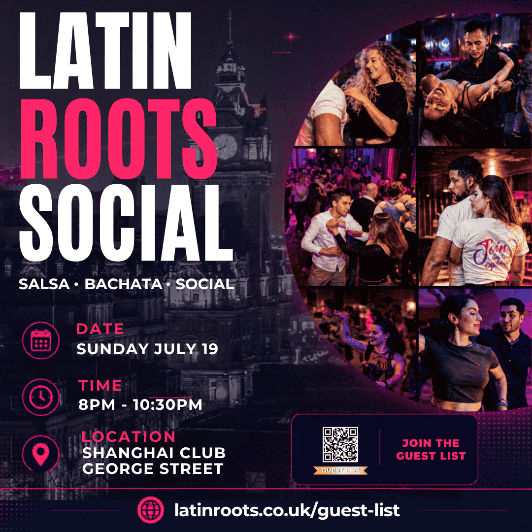 Latin Roots Social - Sunday Salsa and Bachata Social in Edinburgh